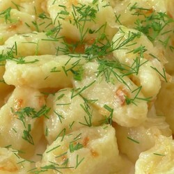 Картофельные галушки с зеленью – рецепт приготовления, видео