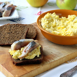 Шведская закуска к чёрному хлебу