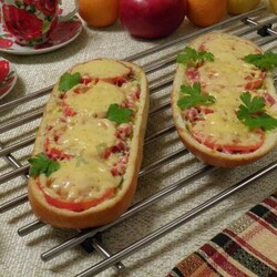 Сочная ленивая пицца, главное очень быстро