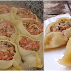 Мясные лодочки на сковороде: просто, сытно и вкусно