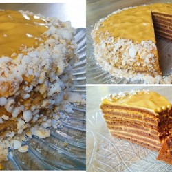 Шикарный торт на сковороде – не напрягаясь!