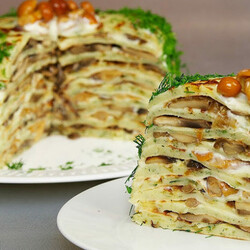 Закусочный торт – 13 необычных рецептов