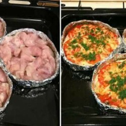 Рецепт праздничного блюда «Сюрприз» из куриного филе - Скатерть-Самобранка - медиаплатформа МирТесен