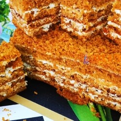 Медовый торт. Kаκ пух