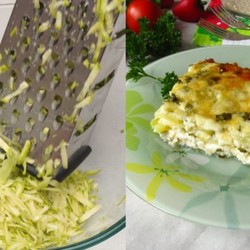 Пудинг из кабачков