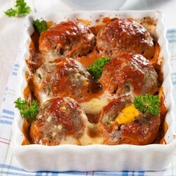 "Ежики" из рубленого мяса с рисом и яйцом" - Четыре вкуса - медиаплатформа МирТесен