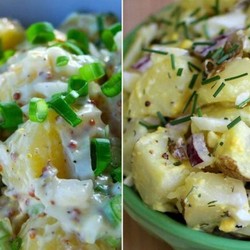 Салаты с картофелем