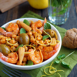 Сытный салат который подарит теплые воспоминание о море - Скатерть-Самобранка - медиаплатформа МирТесен