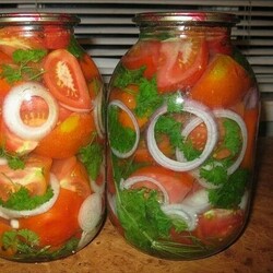 Помидорные дольки – маринованные помидоры - Скатерть-Самобранка - медиаплатформа МирТесен