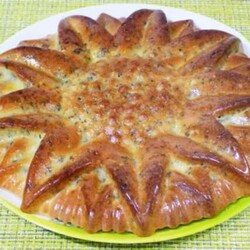 Быстрый заливной пирог с фаршем