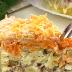 Так «Мимозу» вы еще не готовили