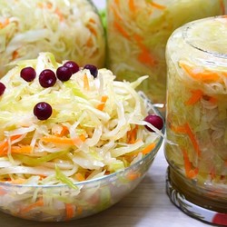 Маринованная капуста с горчицей