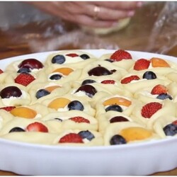 Необычный, разборный и очень аппетитный пирог "Ягодное лукошко"