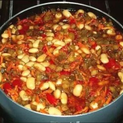 Рецепт изумительного салата на зиму из баклажанов, фасоли и томатов. Пальчики оближешь! - Вкусные рецепты - медиаплатформа МирТесен