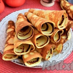 Хрустящие вафли на сковороде