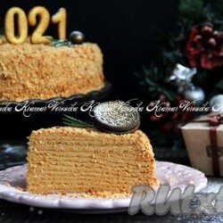 Арахисовый торт "Коровка" - 25 пошаговых фото в рецепте