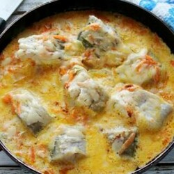 Рецепт нежнейшего минтая в сметанной заливке - Вкусные рецепты - медиаплатформа МирТесен