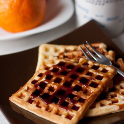 Быстрые дрожжевые вафли на Вкусном Блоге