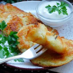 Готовлю картофельные лепешки за 10 минут. Вкус, как у настоящих драников. И терка не нужна - БУДЕТ ВКУСНО!                                             - 14 ноября                                             - 43046114644 - Медиаплатформа МирТесен