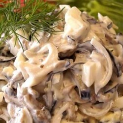 Рецепт вкусного салата из баклажанов, яйца и лука - Вкусные рецепты - медиаплатформа МирТесен