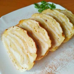 Полосатая закуска из 2 ингредиентов (ленивый куриный рулет)! - БУДЕТ ВКУСНО! - медиаплатформа МирТесен