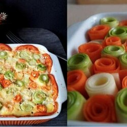Красивая овощная запеканка - Четыре вкуса - медиаплатформа МирТесен