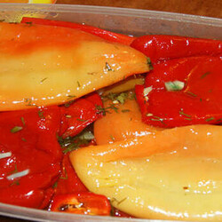 Вечером мариную, а утром уже кушаем. Потрясающий маринованный перец! - Скатерть-Самобранка - медиаплатформа МирТесен