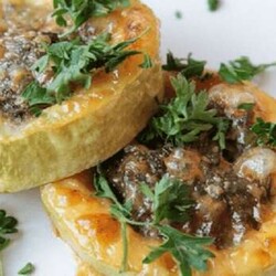 Кабачки кружочками с мясным фаршем, запеченные в духовке: будет вкусно - Четыре вкуса - медиаплатформа МирТесен