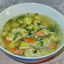 Суп из цветной капусты и брокколи рецепт с фото