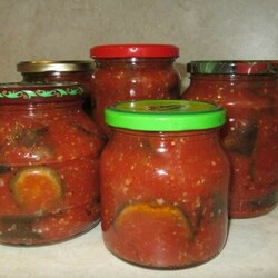 БАКЛАЖАНЫ В ОСТРОМ СОУСЕ “АХ,ЛЕТО!” - Скатерть-Самобранка - медиаплатформа МирТесен