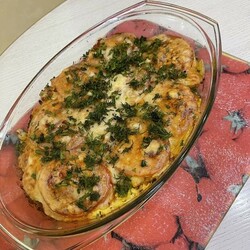 Запеканка из вареников с куриным фаршем в духовке - Четыре вкуса - медиаплатформа МирТесен
