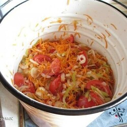 Салат из перца и помидоров в медовой заливке - Скатерть-Самобранка - медиаплатформа МирТесен