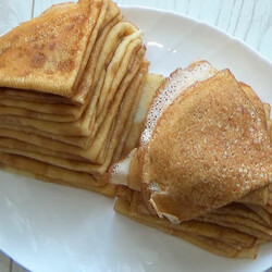 Очень тонкие и нежные блины: Новый рецепт - Четыре вкуса - медиаплатформа МирТесен