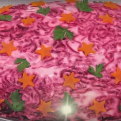 Вкуснейший салат с грибочками «Вдохновение»