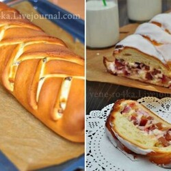 Творожная коса со сливами. Этим рецептом будете делиться с подругами - Скатерть-Самобранка - медиаплатформа МирТесен