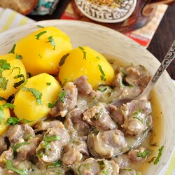 Куриные желудки в пиве