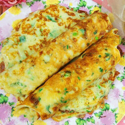 Лепешки с сулугуни и зеленью на сковороде - Четыре вкуса - медиаплатформа МирТесен