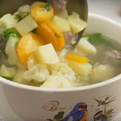 Летний супчик из цветной капусты - Вкусные рецепты - медиаплатформа МирТесен