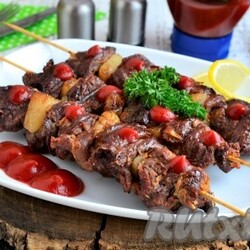 Шашлык из баранины на шпажках в духовке - 10 пошаговых фото в рецепте