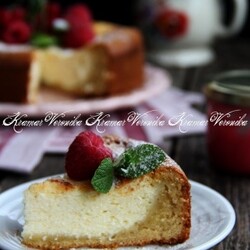 Ленивая ватрушка с творогом из жидкого теста