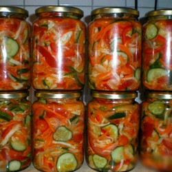 Вкусный салат на зиму «На закусочку» - Вкусные рецепты - медиаплатформа МирТесен