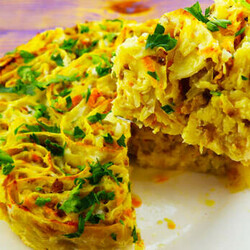 Жена готовит пирог без замеса теста, который покоряет всех своим вкусом и видом! - БУДЕТ ВКУСНО! - медиаплатформа МирТесен