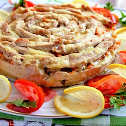 Мясной пирог "Чайная роза" - БУДЕТ ВКУСНО! - медиаплатформа МирТесен