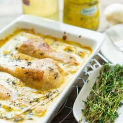 От этой курочки с грибами просто не оторваться - Скатерть-Самобранка - медиаплатформа МирТесен