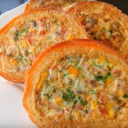 Фаршированные гренки к завтраку - Четыре вкуса - медиаплатформа МирТесен