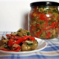 Салат из цукини и болгарского перца на зиму (Мультиварка) - Скатерть-Самобранка - медиаплатформа МирТесен