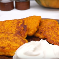 Превосходные драники с тыквой