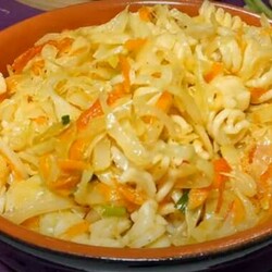 Гарнир из капусты с макаронами - Вкусные рецепты - медиаплатформа МирТесен