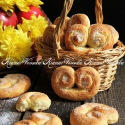 Крендельки из творожного теста