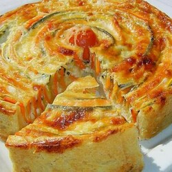 Потрясающий пирог «Овощная идиллия» - Скатерть-Самобранка - медиаплатформа МирТесен